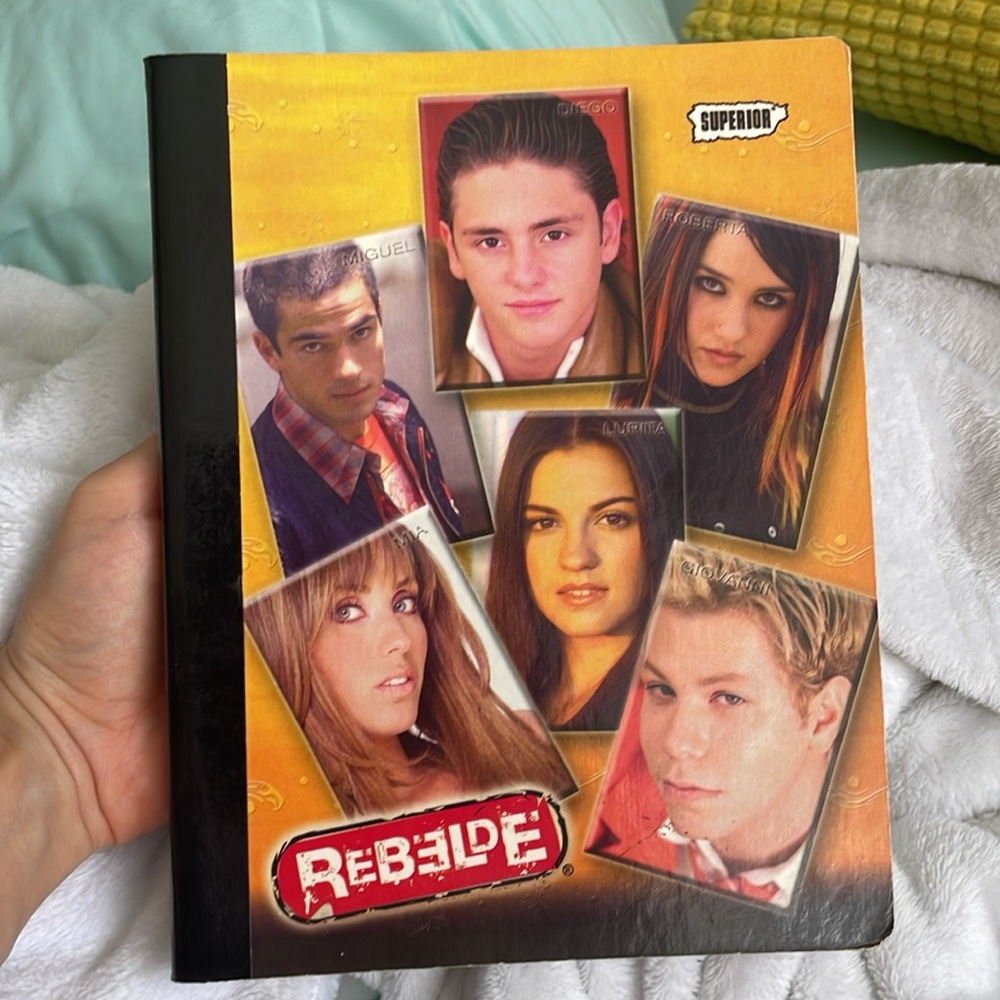RBD Rebelde Notebook Y2K